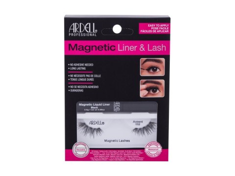 Ardell Black Magnetic Liner Lash Accent 002 Sztuczne rzęsy 1 szt (W) (P2)