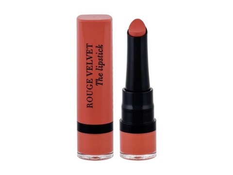 BOURJOIS Paris 15 Peach Tatin Rouge Velvet The Lipstick Pomadka Klasyczna 2,4 g (W) (P2)