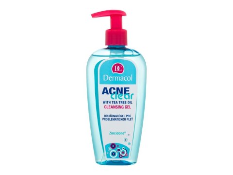 Dermacol AcneClear Cleansing Gel Żel oczyszczający Wszystkie rodzaje cery 200 ml (W) (P2)