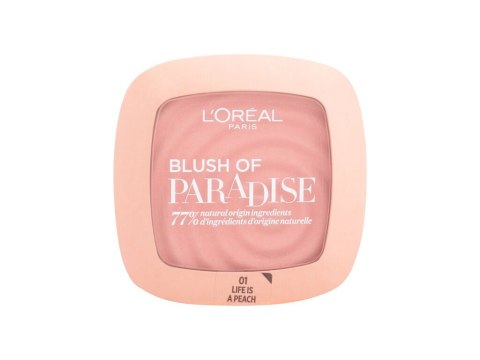 L'Oréal Paris 01 Life Is Peach Paradise Blush Róż 9 ml (W) (P2)