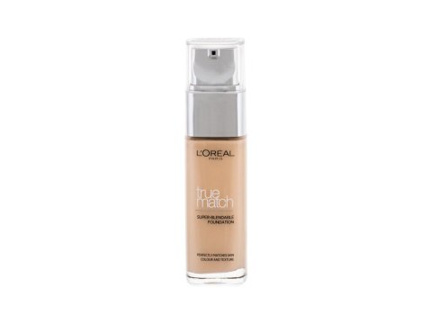 L'Oréal Paris 1.D/1.W True Match Super-Blendable Foundation Podkład wysokie krycie 30 ml (W) (P2)