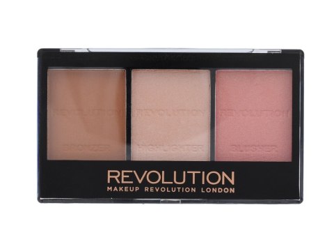 Makeup Revolution London C01 Ultra Fair Ultra Sculpt Contour Kit Paletka do konturowania 11 g (W) (P2)