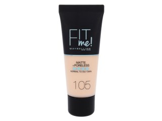 Maybelline 105 Natural Ivory Fit Me! Matte + Poreless Podkład płynna 30 ml (W) (P2)