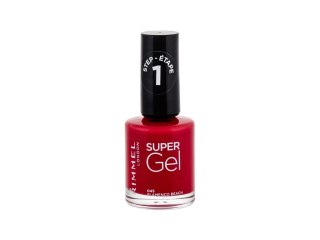 Rimmel London 045 Flamenco Beach Super Gel STEP1 Lakier do paznokci Błyszczący 12 ml (W) (P2)