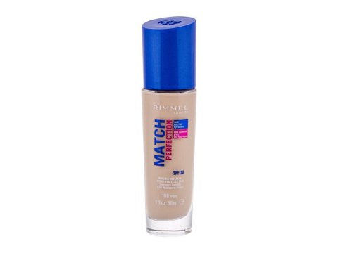 Rimmel London 100 Ivory Match Perfection SPF20 Podkład płynna 30 ml (W) (P2)