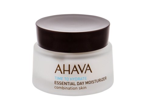 AHAVA Time To Hydrate Essential Day Moisturizer Combination Skin Krem do twarzy na dzień Wysuszona cera 50 ml (W) (P2)