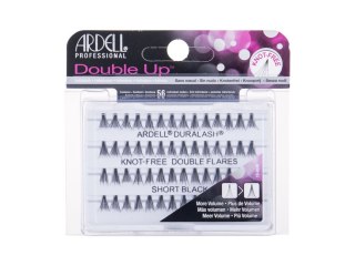 Ardell Short Black Double Up Duralash Knot-Free Double Flares Sztuczne rzęsy 56 szt (W) (P2)