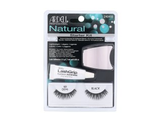 Ardell Sztuczne rzęsy Demi Wispies 101 1 para + Klej do rzęs 2,5 g + Aplikator Black Natural Demi 101 Sztuczne rzęsy 1 szt (W) 