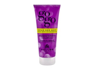 Kallos Cosmetics Gogo Repair Maska do włosów nawilżenie 200 ml (W) (P2)