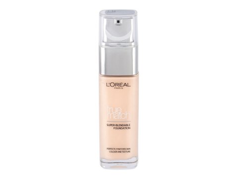 L'Oréal Paris 1.N True Match Super-Blendable Foundation Podkład wysokie krycie 30 ml (W) (P2)