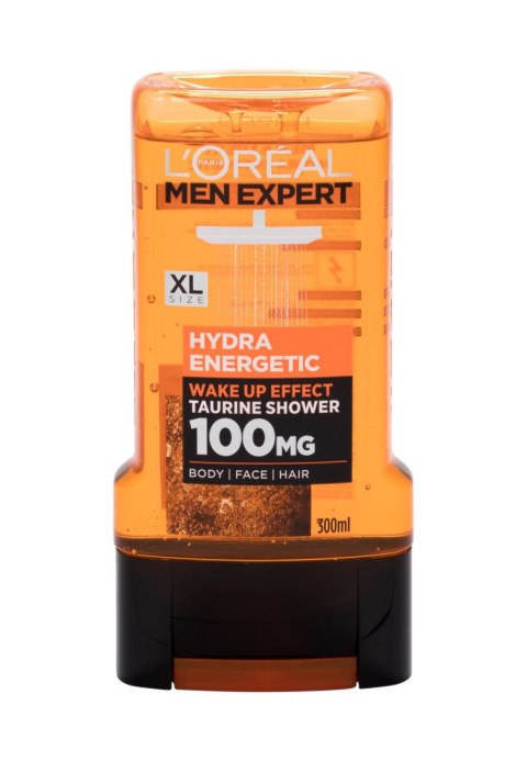 L´Oréal Paris Hydra Energetic Men Expert 100 MG Żel pod prysznic 300ml (M) (P2)