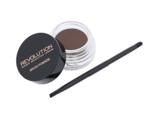 Makeup Revolution London Dark Brown Brow Pomade Żel i pomada do brwi TAK 2,5 g (W) (P2)