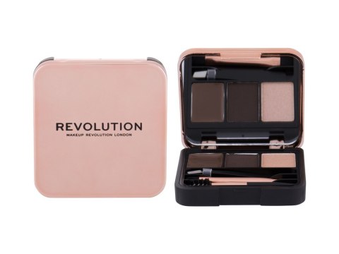 Makeup Revolution London Dark Brown Brow Sculpt Kit Zestawy i palety do brwi 2,2 g (W) (P2)