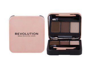 Makeup Revolution London Medium Brown Brow Sculpt Kit Zestawy i palety do brwi 2,2 g (W) (P2)