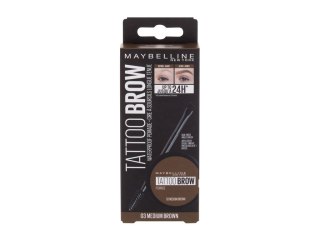 Maybelline 03 Medium Brown Tattoo Brow Lasting Color Pomade Żel i pomada do brwi Tak 4 g (W) (P2)