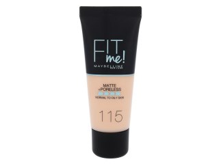 Maybelline 115 Ivory Fit Me! Matte + Poreless Podkład płynna 30 ml (W) (P2)