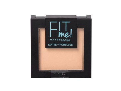 Maybelline 115 Ivory Fit Me! Matte + Poreless Puder 9 g (W) (P2)