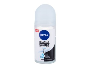 Nivea Black White Invisible Pure 48h Antyperspirant Dezodorant w kulce 50 ml (W) (P2)