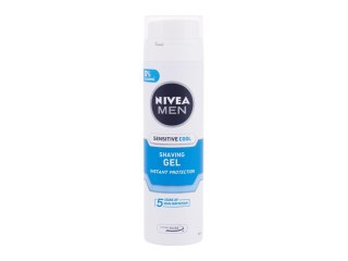 Nivea Men Sensitive Cooling Żel do golenia 200 ml (M) (P2)