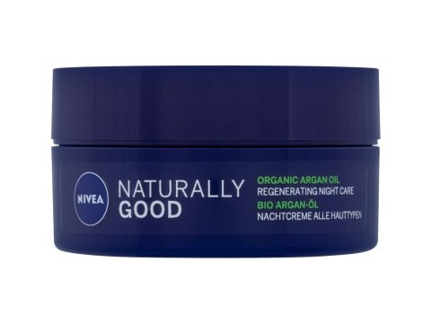 Nivea Naturally Good Argan Oil Krem na noc Wszystkie rodzaje cery 50 ml (W) (P2)