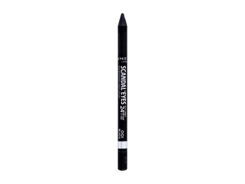 Rimmel London 001 Black Scandal Eyes Kajal 24HR Kredka do oczu Do temperowania 1,3 g (W) (P2)