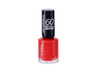 Rimmel London 300 Glaston-Berry 60 Seconds Super Shine Lakier do paznokci Błyszczący 8 ml (W) (P2)