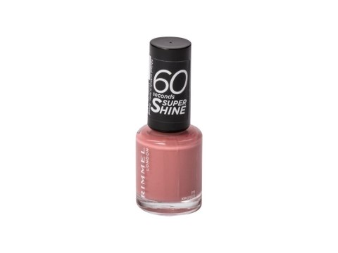 Rimmel London 711 Xposed 60 Seconds Super Shine Lakier do paznokci Perłowy 8 ml (W) (P2)