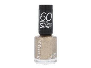 Rimmel London 809 Darling, You Are Fabulous! 60 Seconds Super Shine Lakier do paznokci Z brokatem 8 ml (W) (P2)