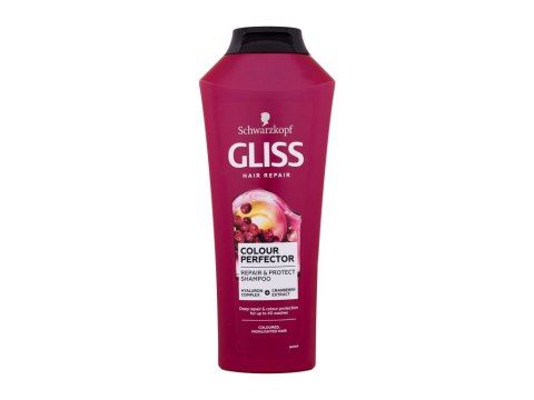 Schwarzkopf Gliss Colour Perfector Shampoo Szampon do włosów ochrona koloru 400 ml (W) (P2)