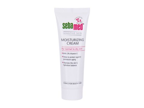 SebaMed Sensitive Skin Moisturizing Krem do twarzy na dzień Normalna cera 50 ml (W) (P2)