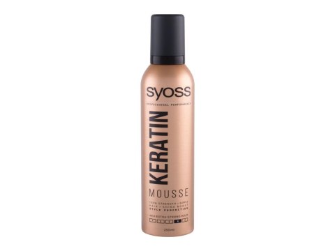 Syoss Keratin Mousse Pianka do włosów 250 ml (W) (P2)