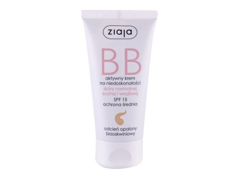 Ziaja Dark BB Cream Normal and Dry Skin SPF15 Krem BB Średnia ochrona SPF 15-25 50 ml (W) (P2)