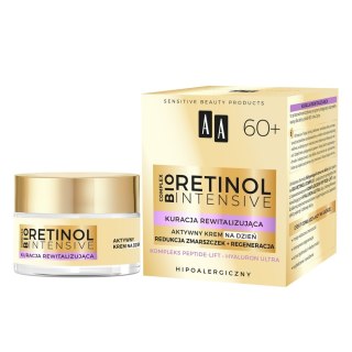 AA Retinol Intensive 60+ aktywny krem na dzień redukcja zmarszczek+regeneracja 50ml (P1)