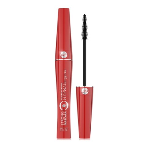 Bell HypoAllergenic Strong Mascara hypoalergiczny tusz intensywnie podkreślający rzęsy 01 Black 9g (P1)