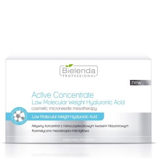 Bielenda Professional Active Concentrate aktywny koncentrat z niskocząsteczkowym kwasem hialuronowym 10x3ml (P1)