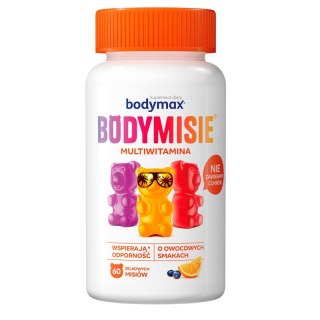 Bodymax Bodymisie żelki dla dzieci suplement diety Multiwitamina 60szt. (P1)