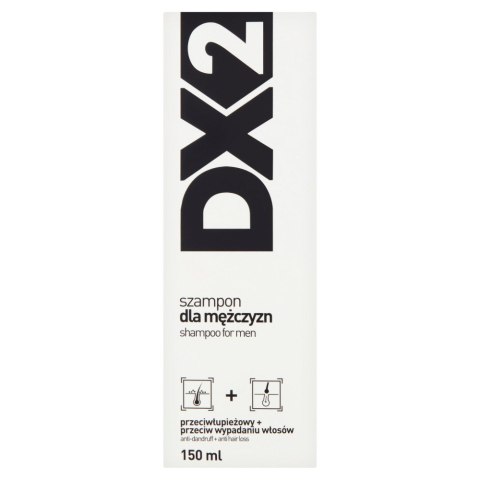 DX2 Szampon dla mężczyzn przeciwłupieżowy + przeciw wypadaniu włosów 150ml (P1)