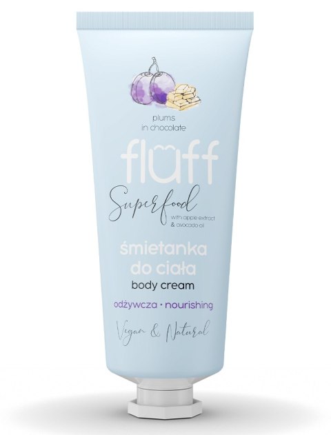 Fluff Body Cream śmietanka do ciała odżywcza Śliwki w Czekoladzie 150ml (P1)