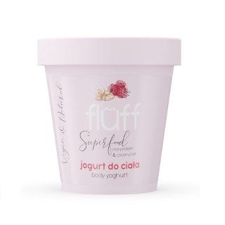 Fluff Body Yoghurt jogurt do ciała Maliny z Migdałami 180ml (P1)