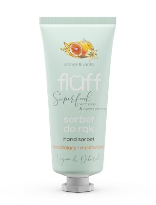 Fluff Sorbet do rąk nawilżający Pomarańcza Wanilia 50ml (P1)