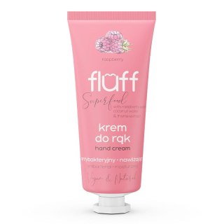 Fluff Superfood Hand Cream antybakteryjny krem do rąk Malina 50ml (P1)