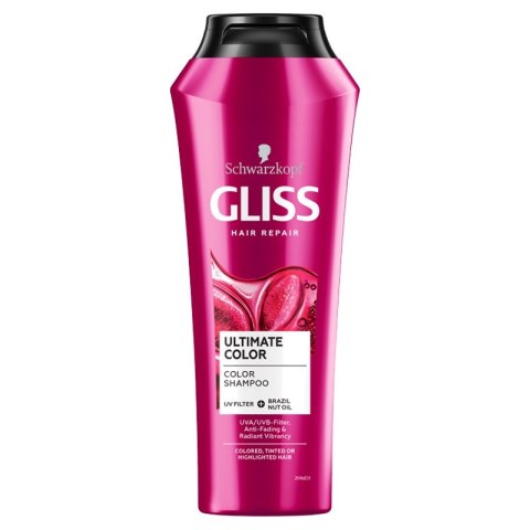 Gliss Ultimate Color Shampoo szampon do włosów farbowanych tonowanych i rozjaśnianych 250ml (P1)