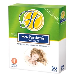 Ha-Pantoten Optimum włosy skóra i paznokcie suplement diety 60 tabletek (P1)