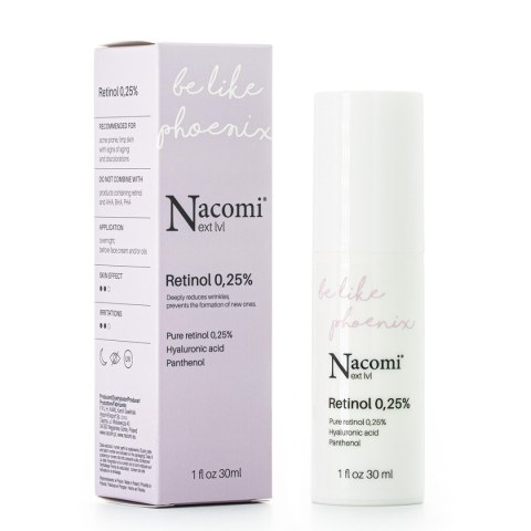 Nacomi Next Level Retinol 0.25% 30ml (P1)