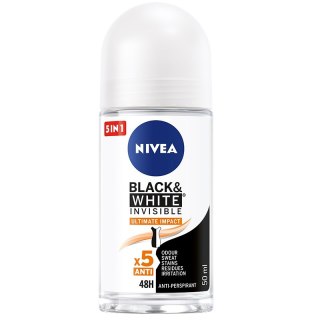 Nivea BlackWhite Invisible Ultimate Impact antyperspirant w kulce 50ml (P1)