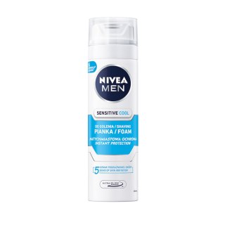 Nivea Men Sensitive Cool chłodząca pianka do golenia 200ml (P1)