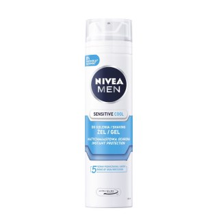 Nivea Men Sensitive Cool chłodzący żel do golenia 200ml (P1)