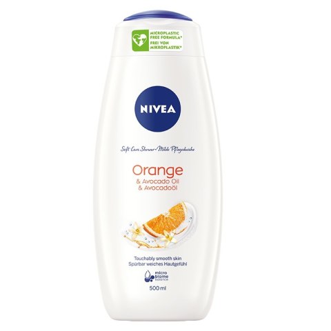 Nivea Orange Avocado Oil Care Shower pielęgnujący żel pod prysznic 500ml (P1)