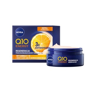 Nivea Q10 Energy Regeneracja przeciwzmarszczkowy krem na noc 50ml (P1)