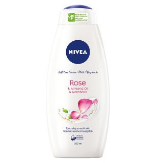 Nivea Rose Almond Oil Care Shower pielęgnujący żel pod prysznic 750ml (P1)